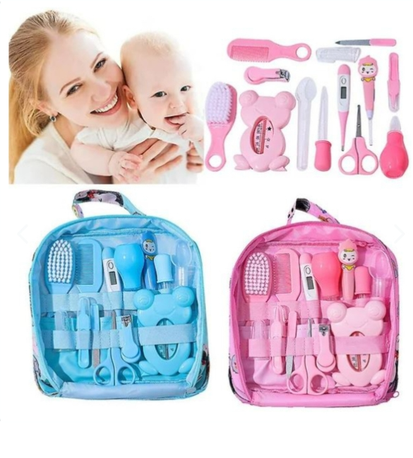 Kit Cuidado Aseo para Bebe estuche 13pc
